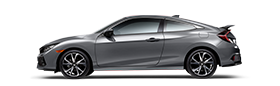 Side View of the Honda Civic SI Coupe