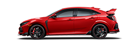 Side View of the Honda Civic Type R