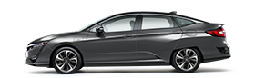 Side View of the Honda Clarity