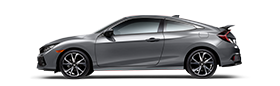 2018 Honda Civic Si Coupe - color Lunar Silver Metallic