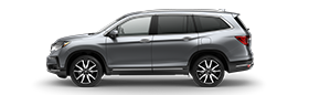 2016 Honda Pilot - color Sonic Gray Pearl